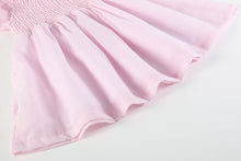 Load image into Gallery viewer, Smocked Pink Dress