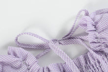 Load image into Gallery viewer, Smocked Purple Dress