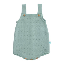 Load image into Gallery viewer, Baby Romper Perforated Cotton Knit