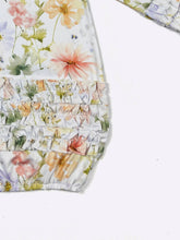 Load image into Gallery viewer, Watercolor Garden Baby Gown 3pc Set