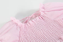 Load image into Gallery viewer, Smocked Pink Dress