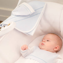 Load image into Gallery viewer, Boys Blue Quilted Cotton Blanket