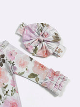 Load image into Gallery viewer, Rose Whisper Baby Gown 3pc Set