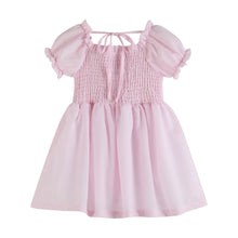 Load image into Gallery viewer, Smocked Pink Dress