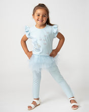 Load image into Gallery viewer, Blue Pearl Vanity Legging Set
