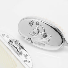 Load image into Gallery viewer, Silver Plated Brush and Comb
