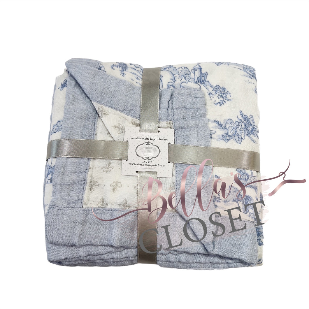 Toile Cloud Blanket