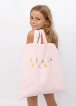 Load image into Gallery viewer, Beach Babe Gold in Pink Bag
