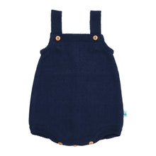 Load image into Gallery viewer, Baby Romper Perforated Cotton Knit
