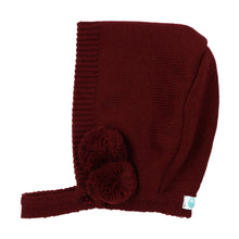 Load image into Gallery viewer, Pompom Winter Knitted Baby Cap
