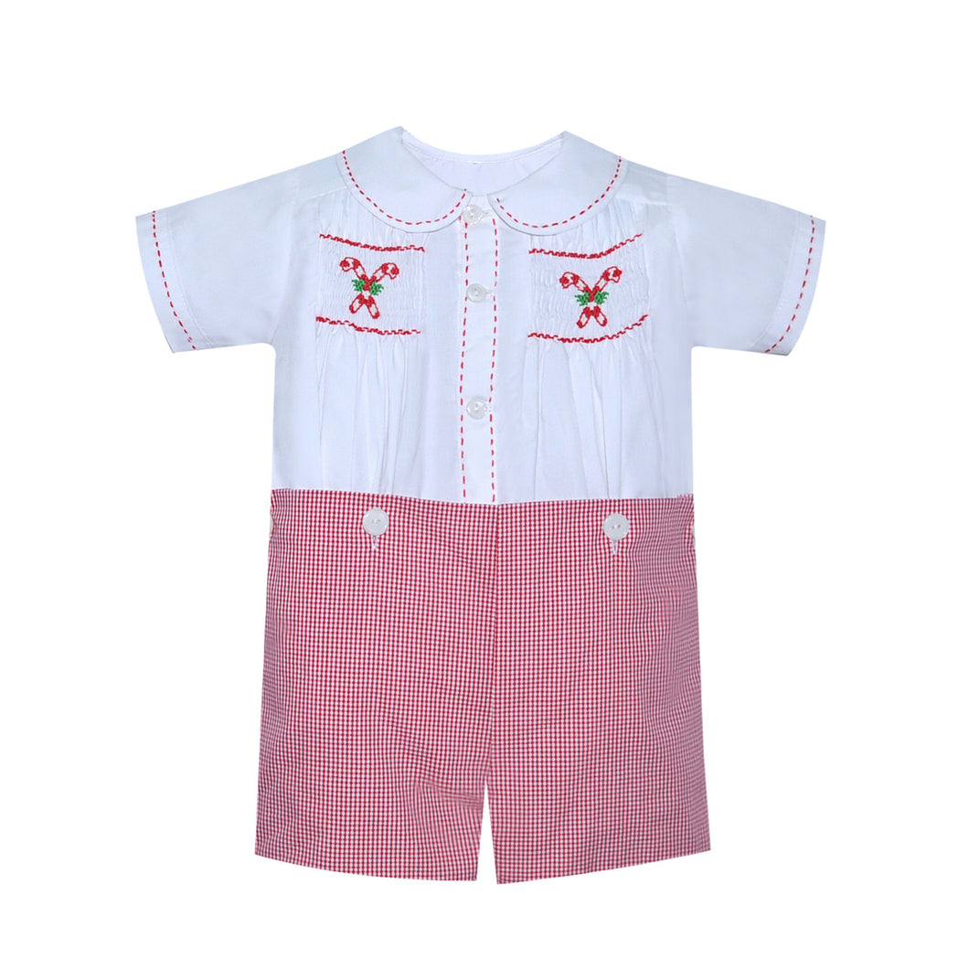 Emerson Candy Cane Button Short