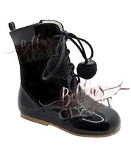 Load image into Gallery viewer, Black Sienna - Pom pom boot
