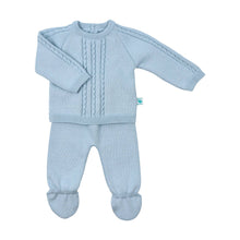 Load image into Gallery viewer, Baby Cotton Knitted Sweater and Pants Set
