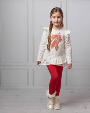 Load image into Gallery viewer, Pink Diamonte Ballet Pump Legging Set
