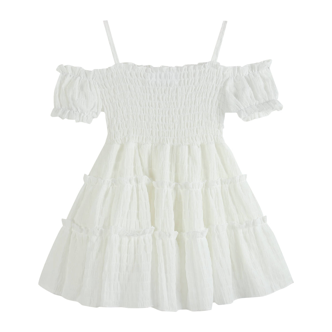 Ruffle Smocked Tiered Sundress