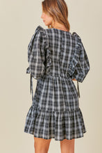 Load image into Gallery viewer, V NECK RUFFLE DRESS
