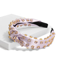 Load image into Gallery viewer, Satin Rhinestone Headband
