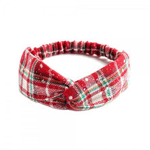 Load image into Gallery viewer, Plaid Holiday Headband
