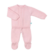 Load image into Gallery viewer, Baby Cotton Knitted Sweater and Pants Set
