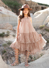 Load image into Gallery viewer, Kid&#39;s Catrina Dress in Desert Shell

