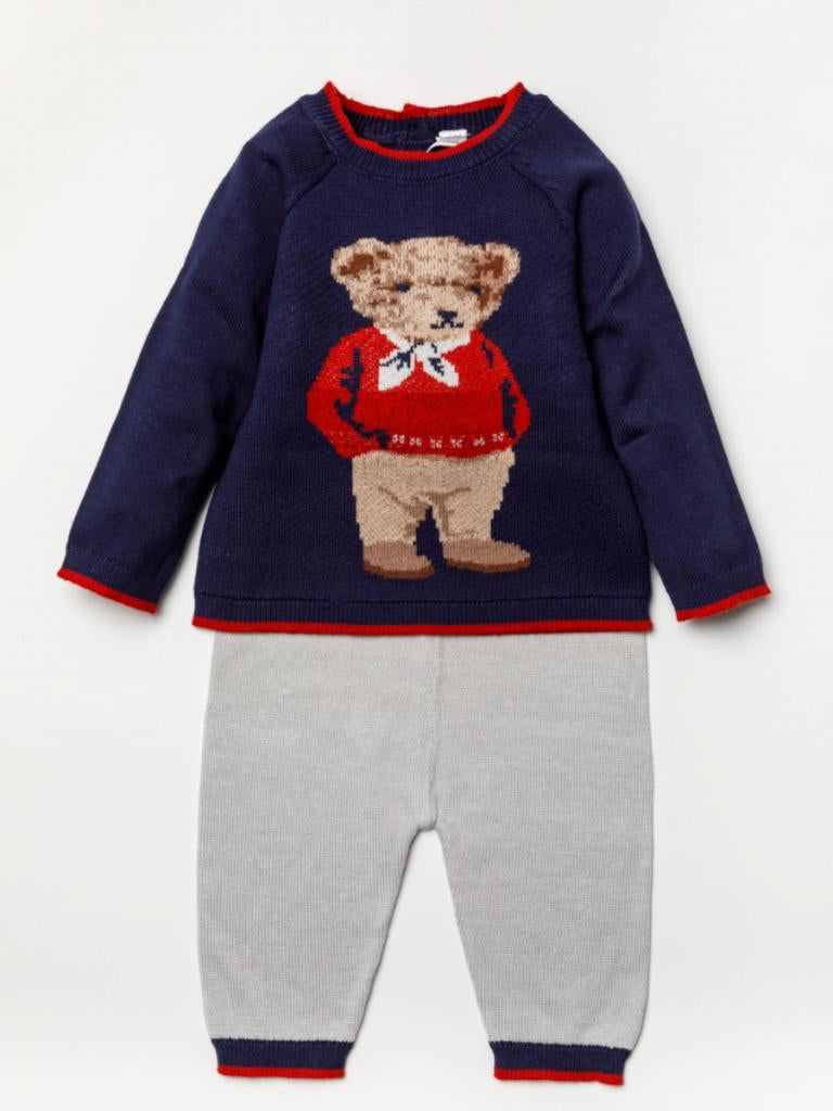 Baby Boys Knit Bear