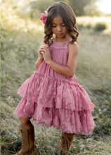 Load image into Gallery viewer, Toddler Catrina Dress in Dusty Rose
