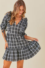 Load image into Gallery viewer, V NECK RUFFLE DRESS
