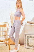 Load image into Gallery viewer, Crop Vest Jogger Pants Button Down Cardigans Set
