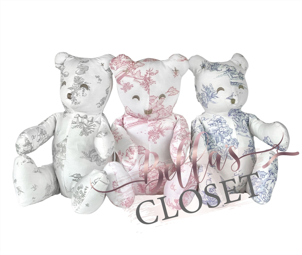 Toile Print Bear