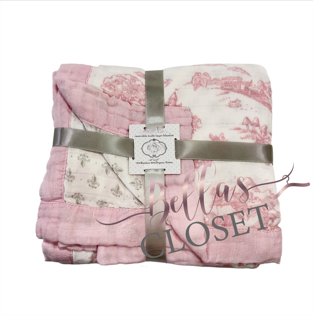 Toile Cloud Blanket