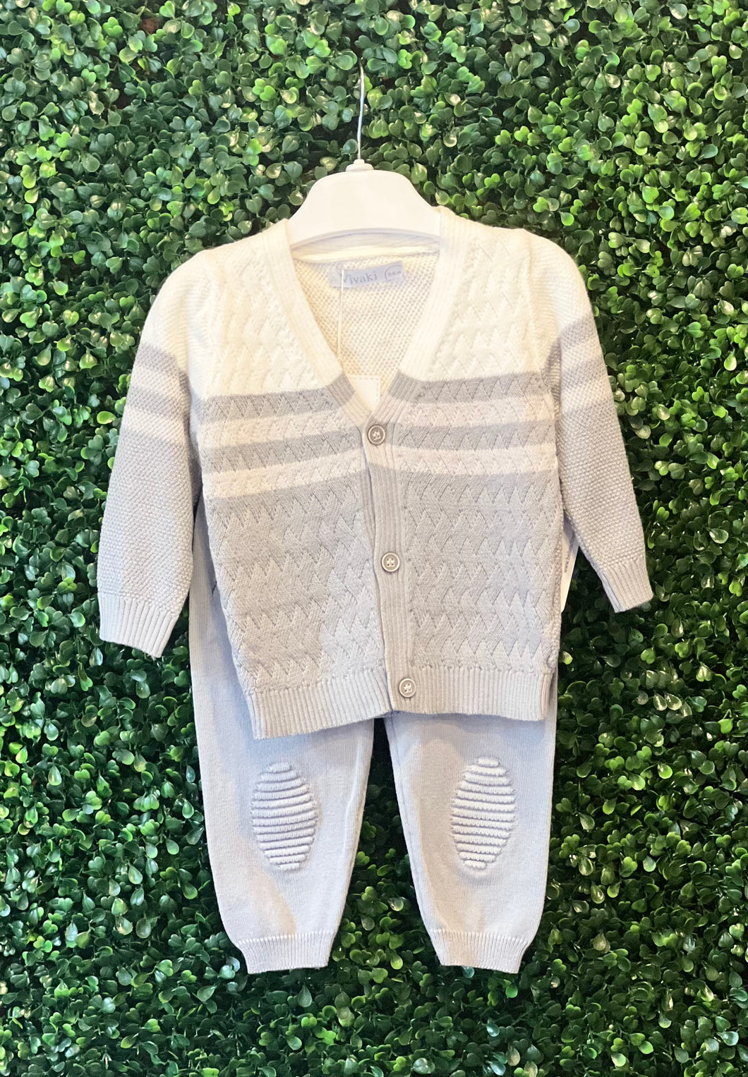 Boys 2 piece knit set