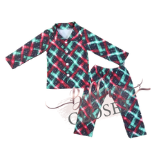 Load image into Gallery viewer, Plaid pajamas
