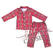 Load image into Gallery viewer, Plaid pajamas
