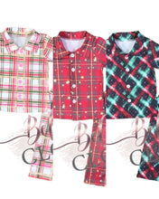 Load image into Gallery viewer, Plaid pajamas
