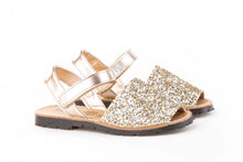 Load image into Gallery viewer, Glitter Angelitos Baby Sandals
