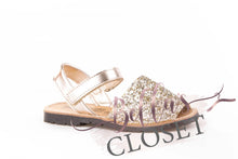 Load image into Gallery viewer, Glitter Angelitos Baby Sandals
