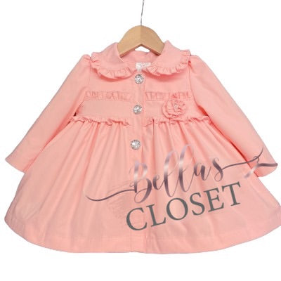 Baby Girl Pink Puff Jacket