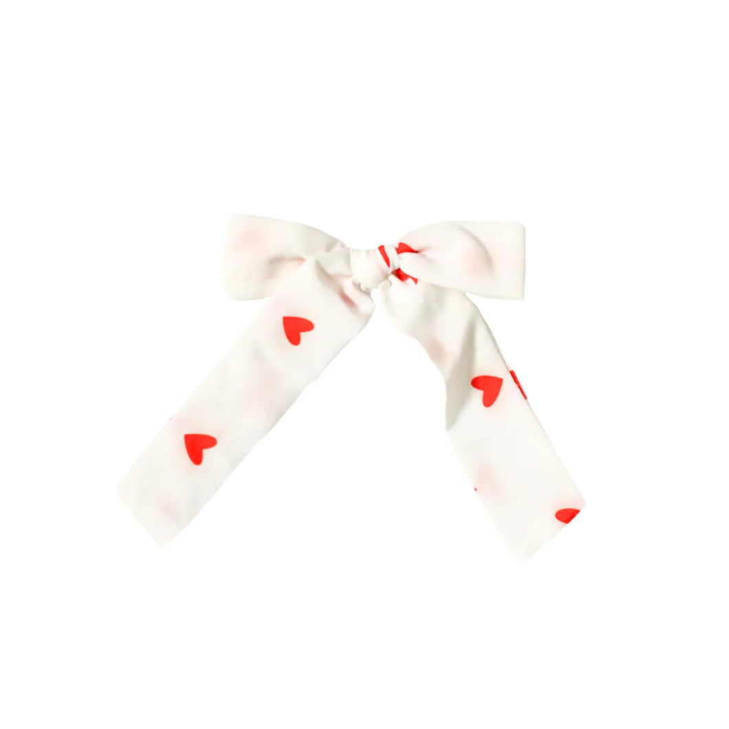 Be Girl Long Tail Bows - Hearts