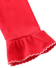Load image into Gallery viewer, Premium Red Santa Claus Embroidery Gown 0/6m
