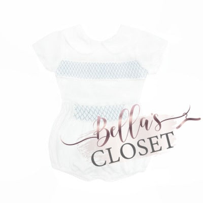 Baby Boy White Top & Shorts