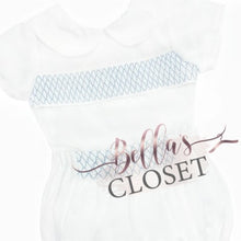 Load image into Gallery viewer, Baby Boy White Top &amp; Shorts
