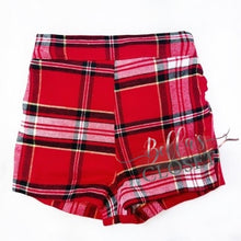 Load image into Gallery viewer, Boys Red Tartan Shorts with Shirt
