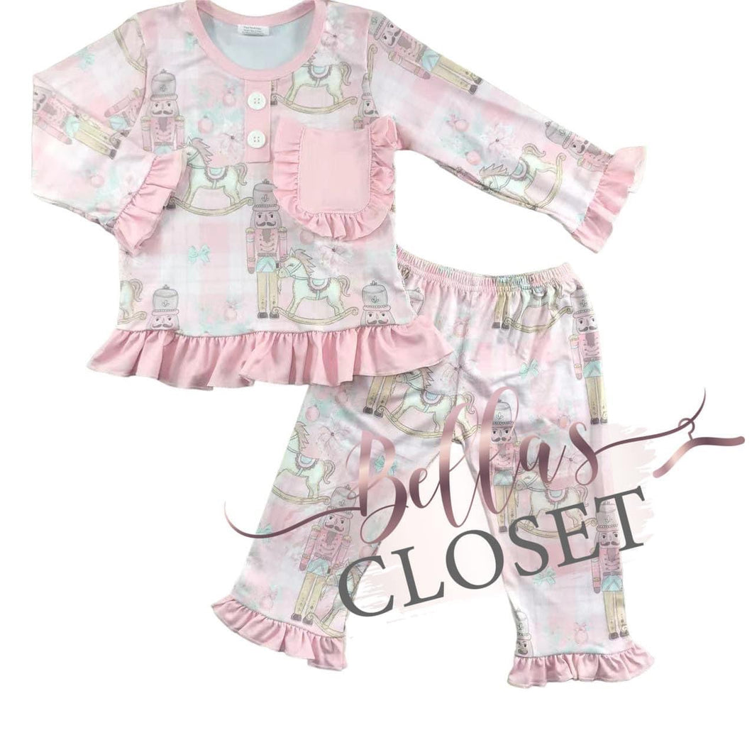 Pink Nutcracker Pajamas