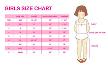 Load image into Gallery viewer, Girls Premium White &amp; Red Ruffle Gown
