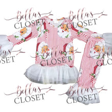 Load image into Gallery viewer, Bella’s Closet Girls Classic Christmas Pajamas
