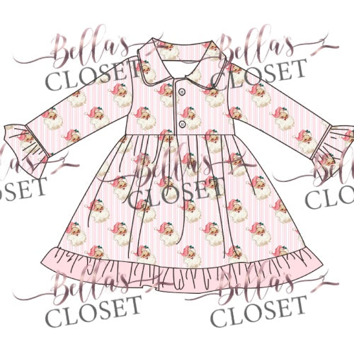 Bella’s Closet Exclusive Pink Christmas Gown