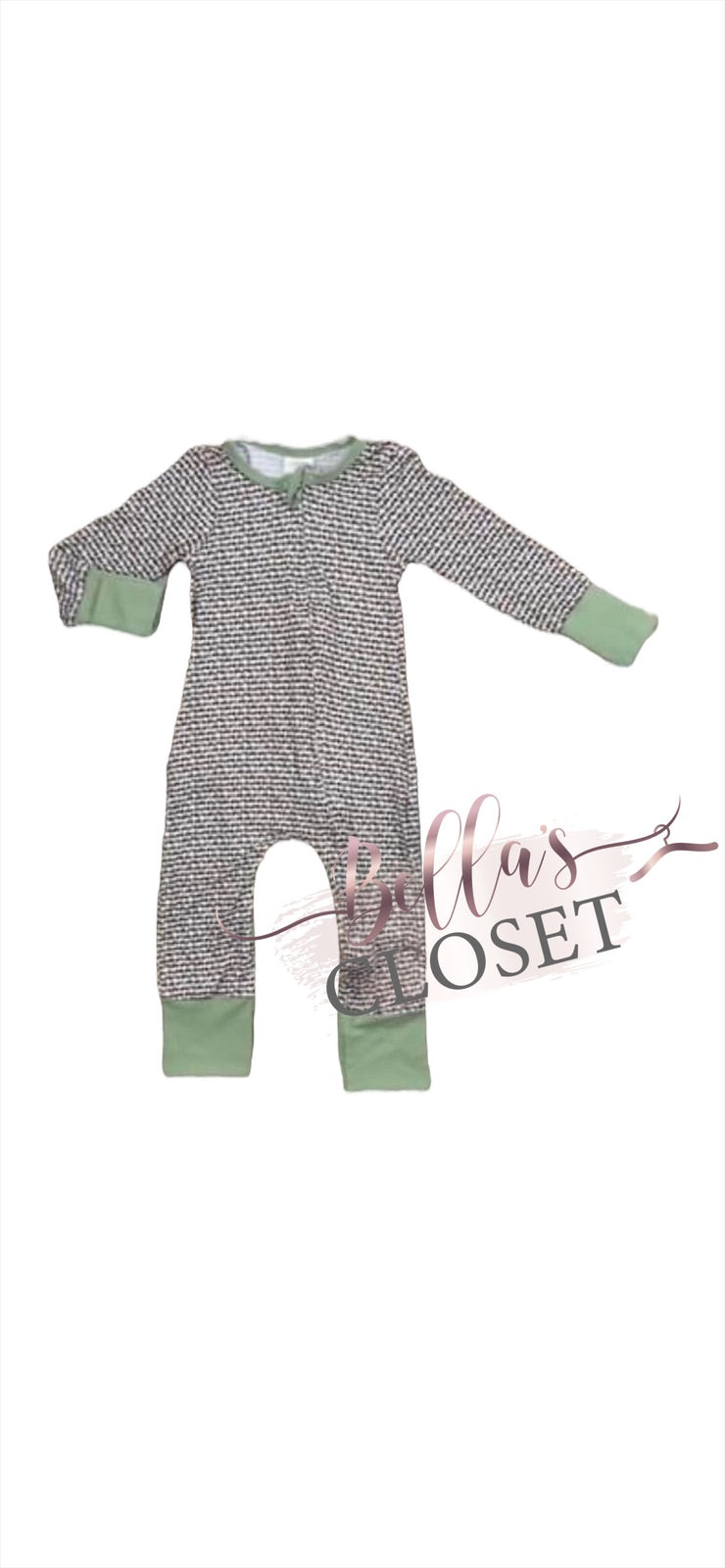 Bamboo Zip Up - Tiny Tractors