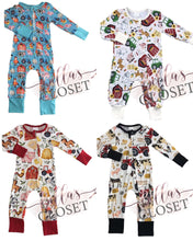 Load image into Gallery viewer, Bamboo Zip Up - Prints
