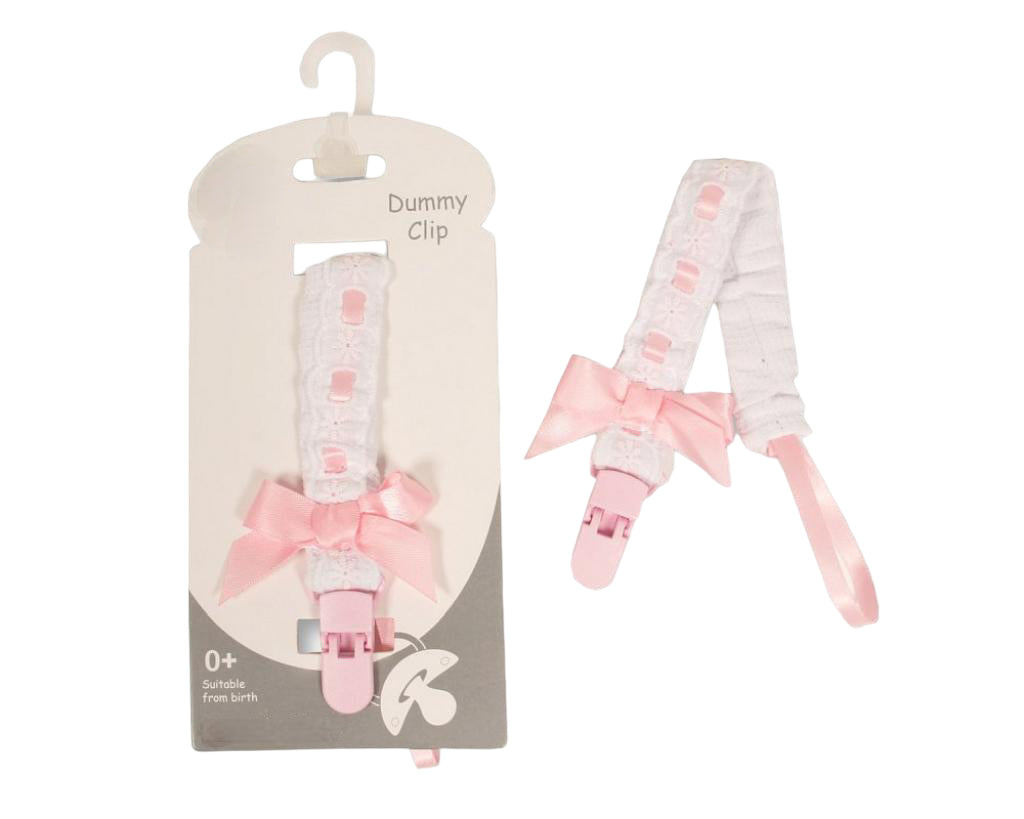 Pacifier clips