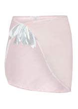 Load image into Gallery viewer, Pink Pareo with Silver petals

